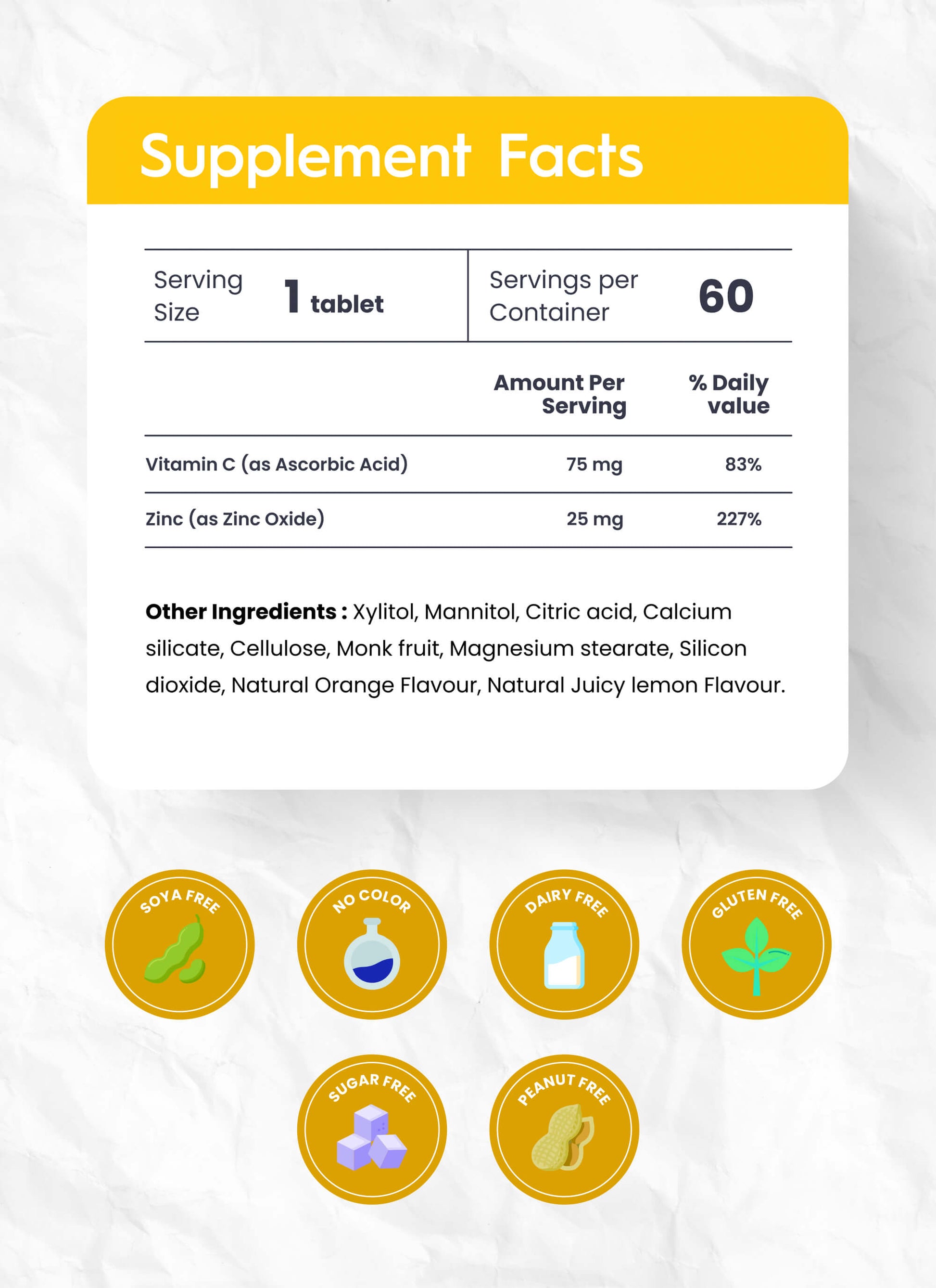 Vitamin C + Zinc