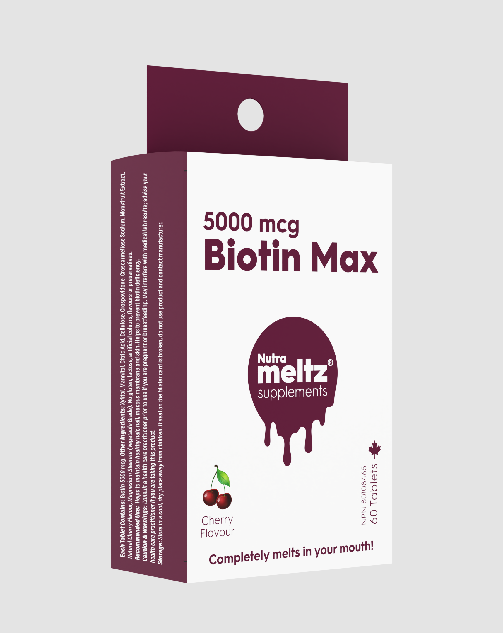 Biotin Max 5000 mcg ( 60 Pack )