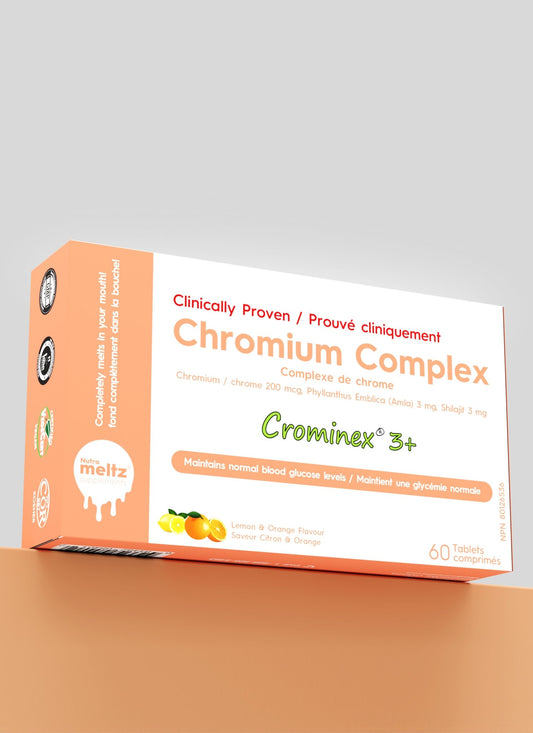 Chromium Complex - Nutrameltz Inc - Quick Dissolving tablets