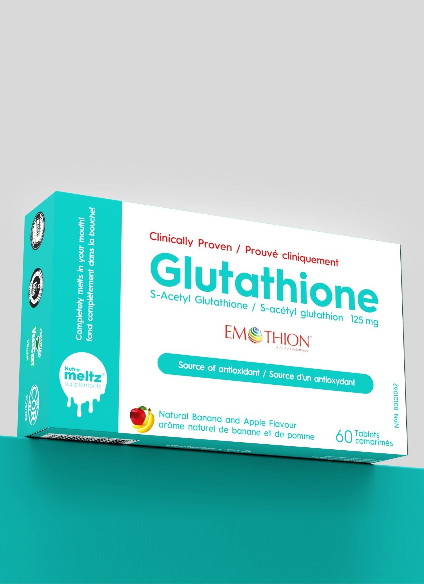 Glutathione - Nutrameltz Inc - Quick Dissolving tablets