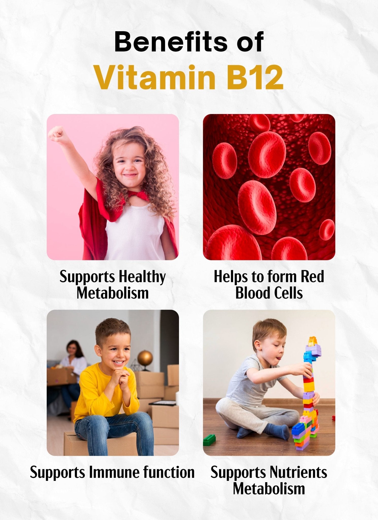 Kids Vitamin B12 800 mcg